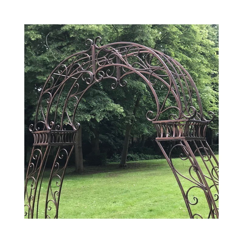 Arche à rosier vue des motif supérieurr 
