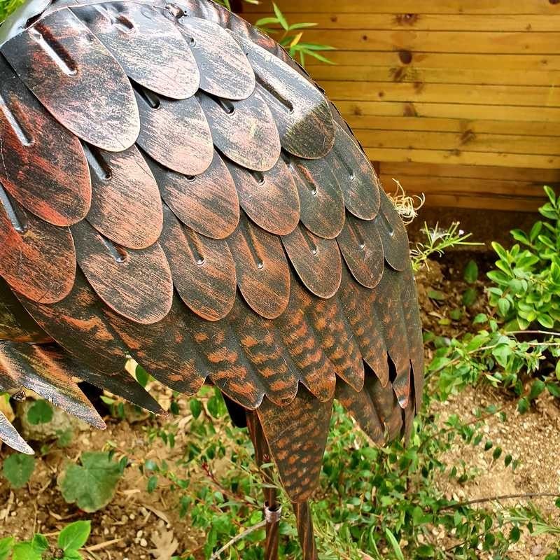  Héron aspect vieilli bronze 79,00 € LEZARD DU JARDIN