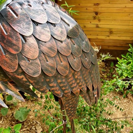  Héron aspect vieilli bronze 79,00 € LEZARD DU JARDIN