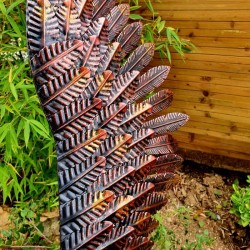  Grue grand modèle ailes en haut bronze 109,00 € LEZARD DU JARDIN