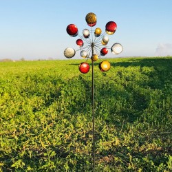 Éolienne décorative de jardin en fer modèle MONTSEGUR