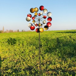 Éolienne décorative de jardin en fer modèle MONTSEGUR