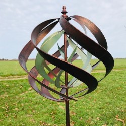 Éolienne Décorative Moulin à Vent Modèle Brissac Hauteur 212 cm