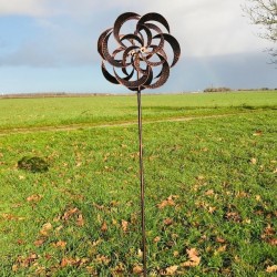 Éolienne Décorative de Jardin 53x26x210 cm Modèle Mongenan