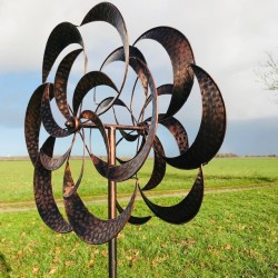 Éolienne Décorative de Jardin 53x26x210 cm Modèle Mongenan