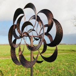 Éolienne Décorative de Jardin 53x26x210 cm Modèle Mongenan