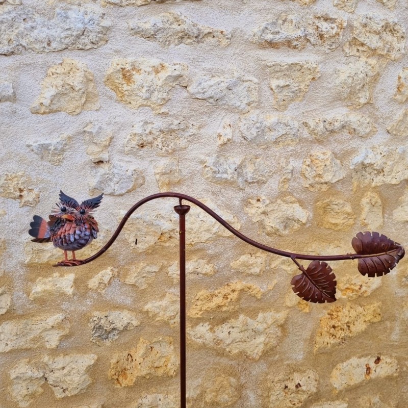  Balancier équilibré avec chouette en métal 114x9 38,90 € LEZARD DU JARDIN