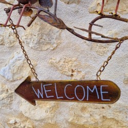  Welcome suspendu chouettes 26,90 € LEZARD DU JARDIN