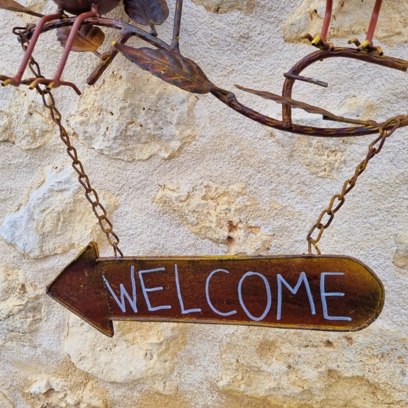  Welcome suspendu chouettes 26,90 € LEZARD DU JARDIN