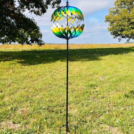 éolienne moulin à vent de jardin hauteur 205 cm modèle Villandry 159,00 € LEZARD DU JARDIN