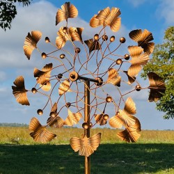 Éolienne, Moulin à Vent girouette de jardin à piquer modèle Falloux