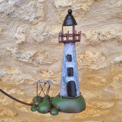 Balancier phare et bateau