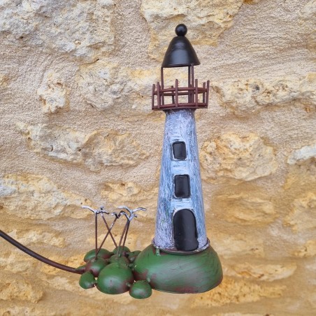 Balancier phare et bateau