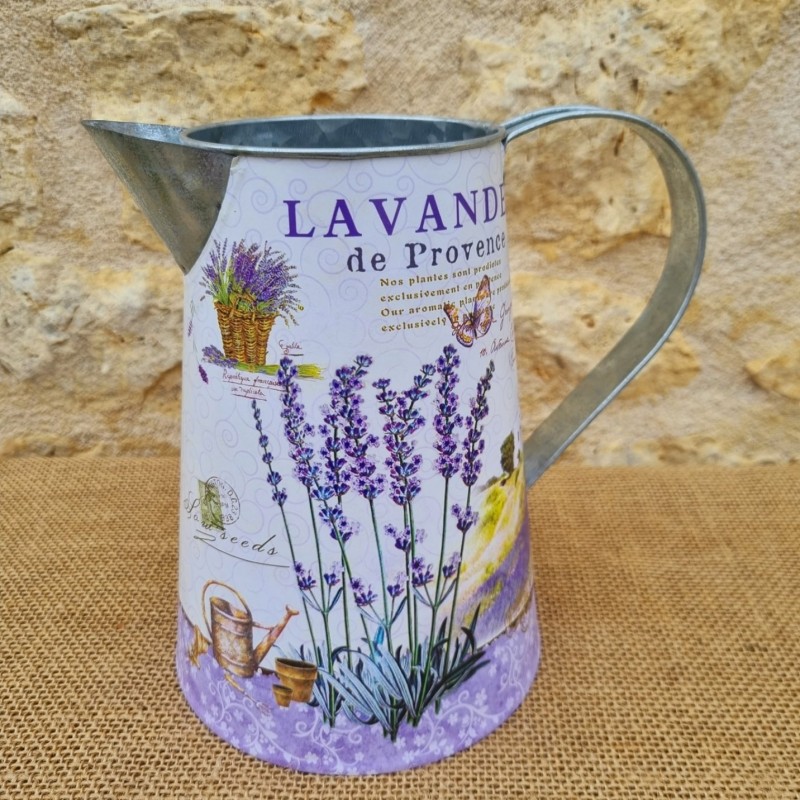  Broc décoratif style ancien lavande 18,90 € LEZARD DU JARDIN
