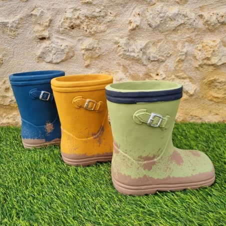  Cache pot porte plante en terre cuite botte du jardinier 28,90 € LEZARD DU JARDIN