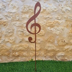 Sculpture note de musique