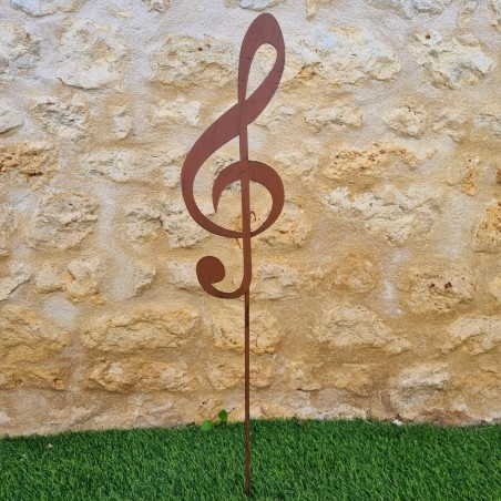 Sculpture note de musique