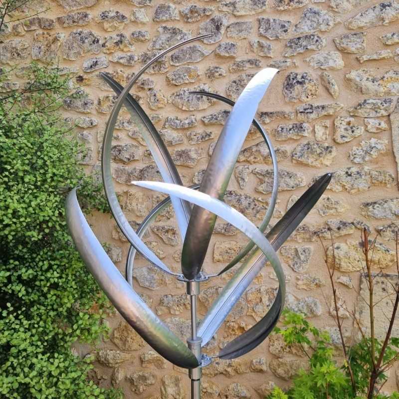 Éolienne décorative Un moulin, vent design pour votre jardin