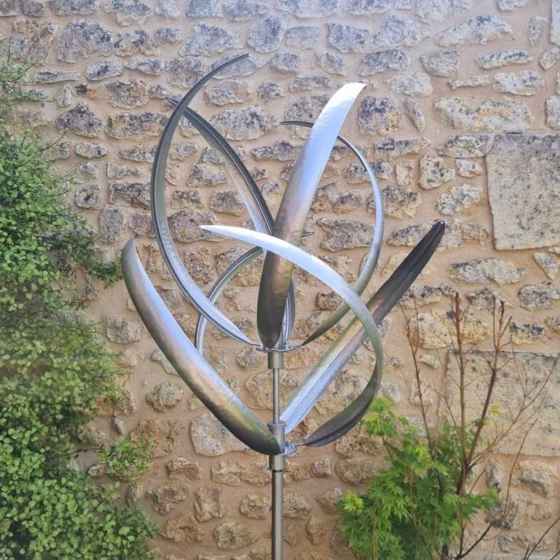Éolienne décorative Un moulin, vent design pour votre jardin