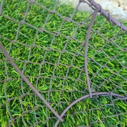 Panier en fer bordeaux beige 22,90&nbsp;€ LEZARD DU JARDIN