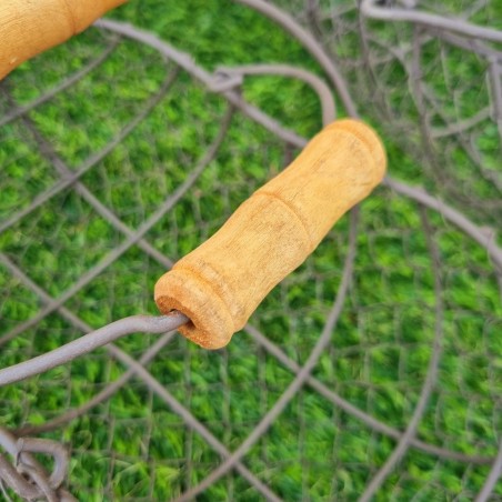 Panier en fer jaune/vert 22,90 € LEZARD DU JARDIN