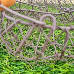 Panier en fer jaune/vert 22,90&nbsp;€ LEZARD DU JARDIN