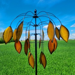 Eolienne, Moulin à Vent girouette de jardin à piquer modèle Balanzac
