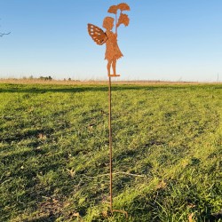 Vue complète du pique décoratif féerique de 125 cm de hauteur