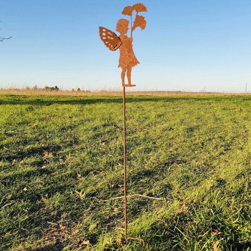 Vue complète du pique décoratif féerique de 125 cm de hauteur