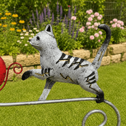 Mobile de jardin chat, souris et chien- le chat