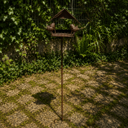Maisonnette mangeoire- vue d'ensemble