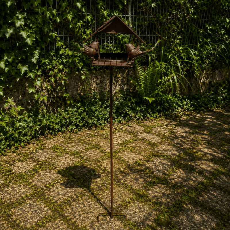 Maisonnette mangeoire- vue d'ensemble
