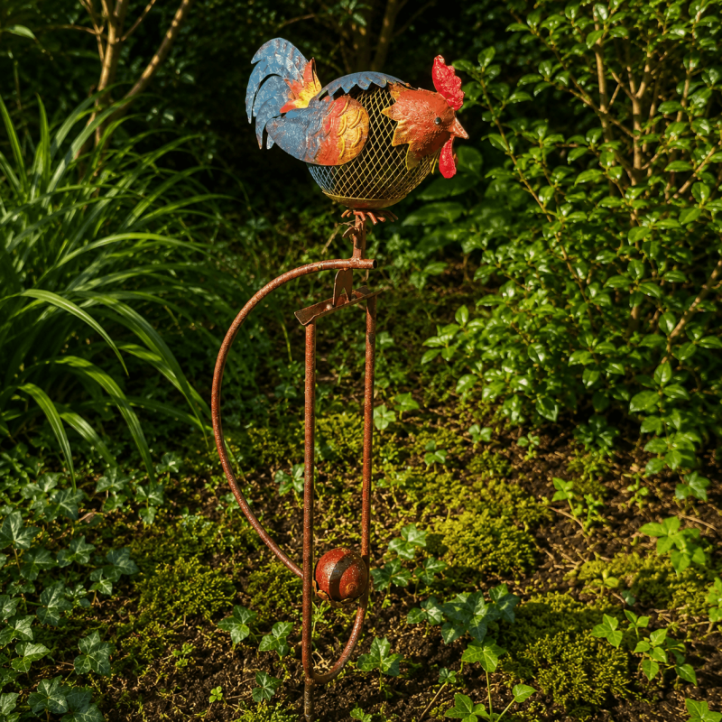 Mobile de jardin Poule