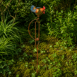 Mobile de jardin Poule- vue d'ensemble