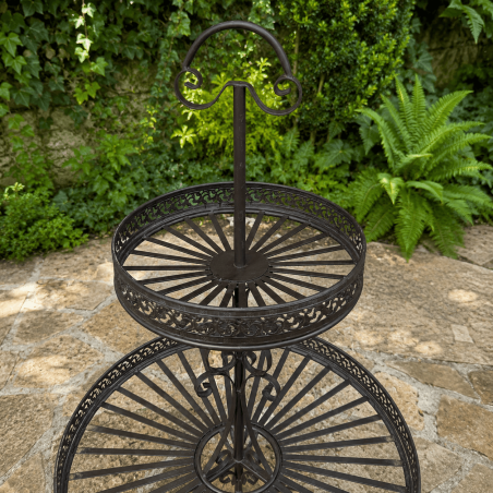 Étagère à plantes ronde 2