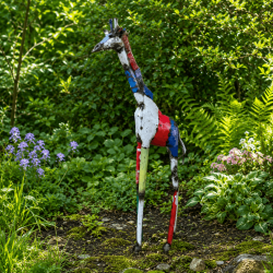 Statue de girafe- vue d'ensemble