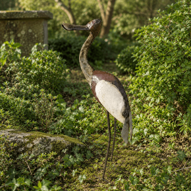 Sculpture de grue