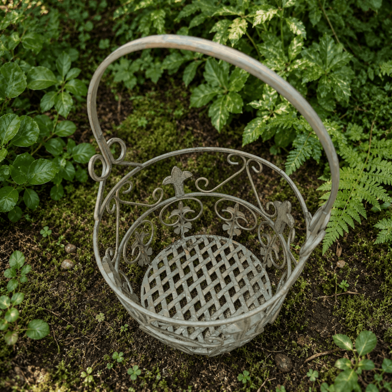 Panier porte-pot- vue de dessus du petit