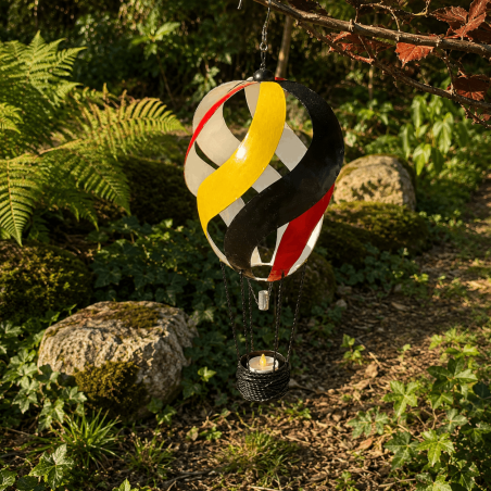 Panier pour bougie LED de la lanterne montgolfière
