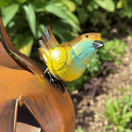 Oiseau décoratif coloré