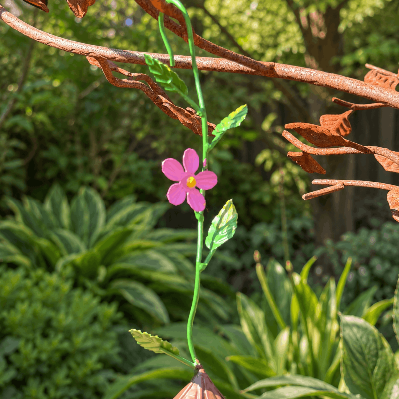Suspension décorative florale