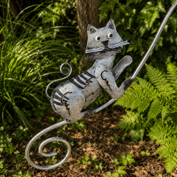 Détail du chat et des souris du mobile balancier