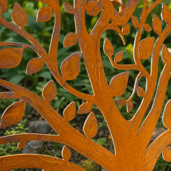 Décoration de jardin suspendue en forme de cœur