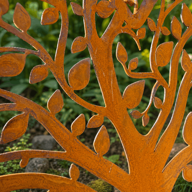 Décoration de jardin suspendue en forme de cœur