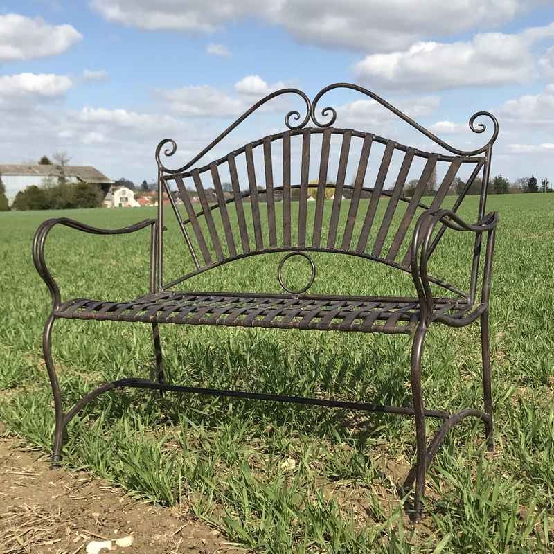 Banc De Jardin En Fer