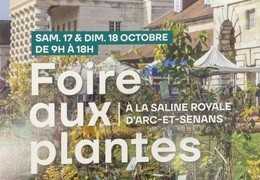 Foire aux plantes d’Arc-et-Senans 2026 : retrouvez Lézard du Jardin à la Saline royale