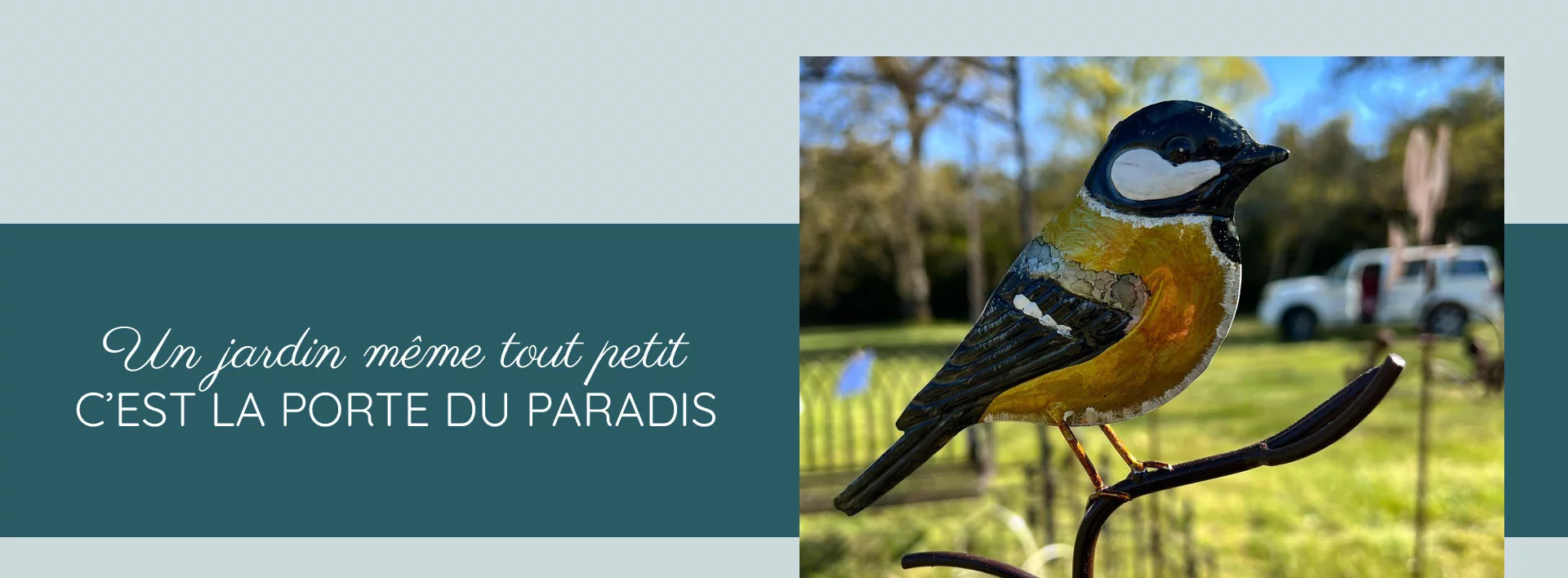 Lézard du jardin - Mobilier et Décoration Jardin - Site Officiel ©